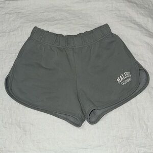 🛍️ 3/$25 Brandy Melville John Galt Malibu Shorts Green Gym Lounge Sweat